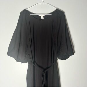 Black H&M Puff Sleve Dress